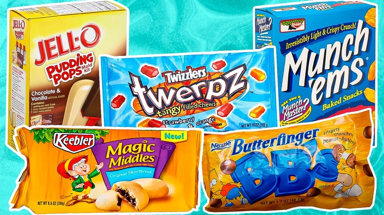 Five discontinued snack foods