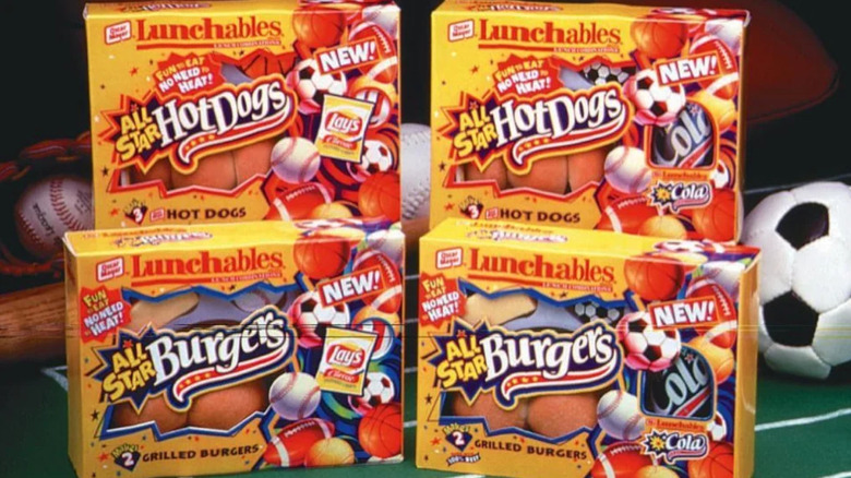 Lunchables All Star Burgers and Hot Dogs