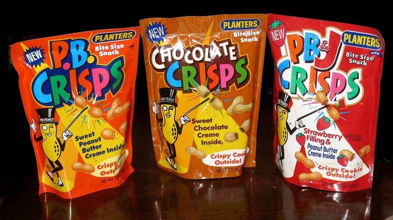 Planters P.B. Crisps in three flavors