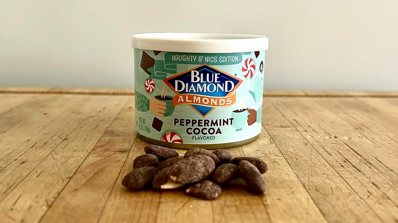 Blue Diamond Peppermint Cocoa almonds