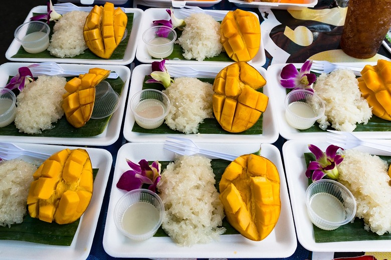 Mango sticky rice (Thailand)
