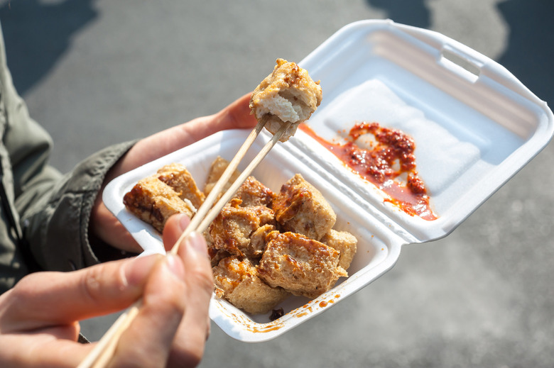 Stinky tofu (China, Hong Kong, and Taiwan)