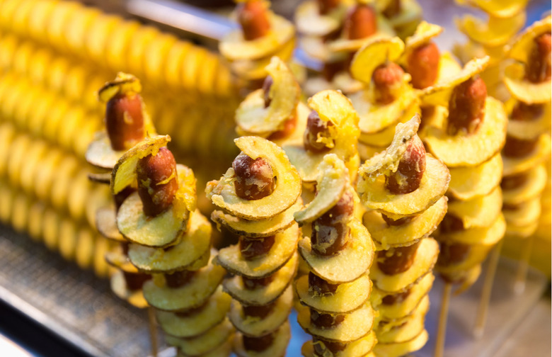 Tornado potatoes (South Korea)