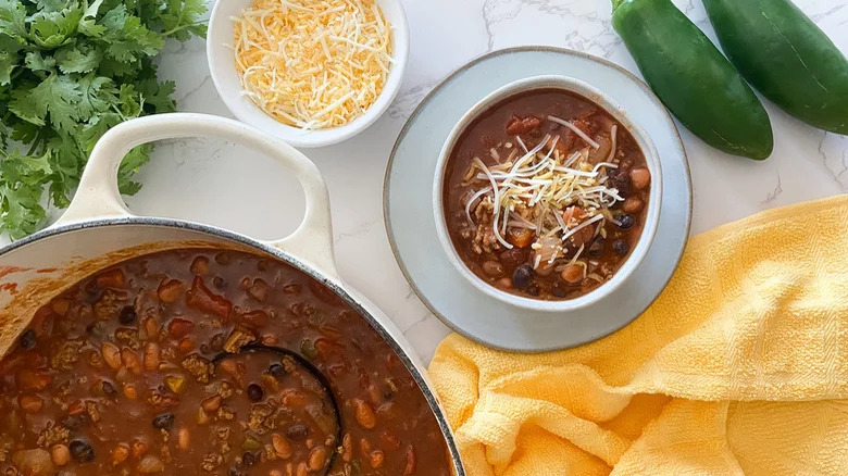 Bowl of Southwest Chili