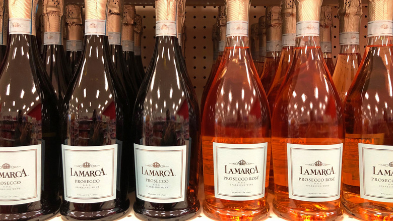 Line of LaMarca Prosecco
