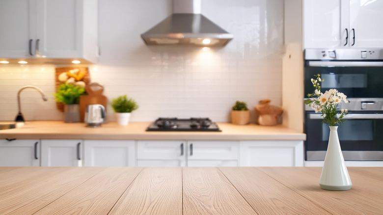 A clean and organized home kitchen