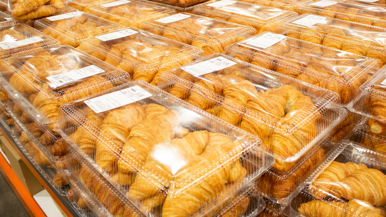 Packages of Costco croissants