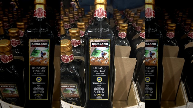 Kirkland Signature balsamic vinegar bottles