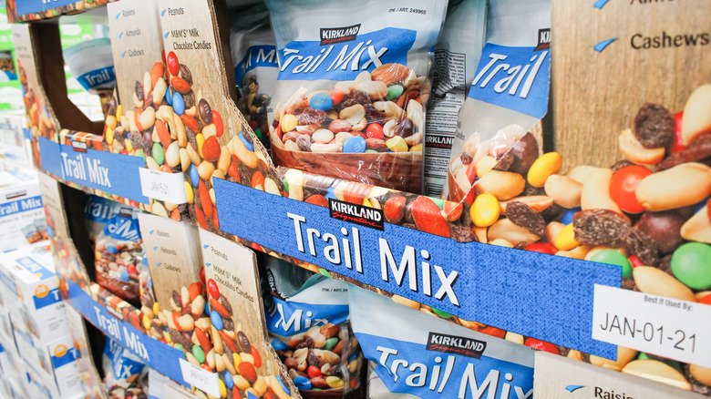 Kirkland Signature trail mix packages