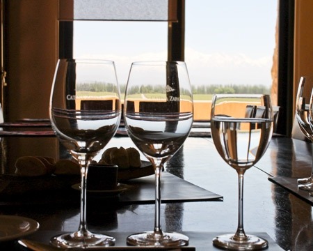 Lunch at La Piramide Winery