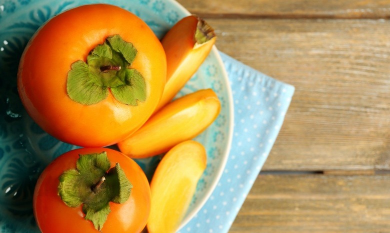 persimmons