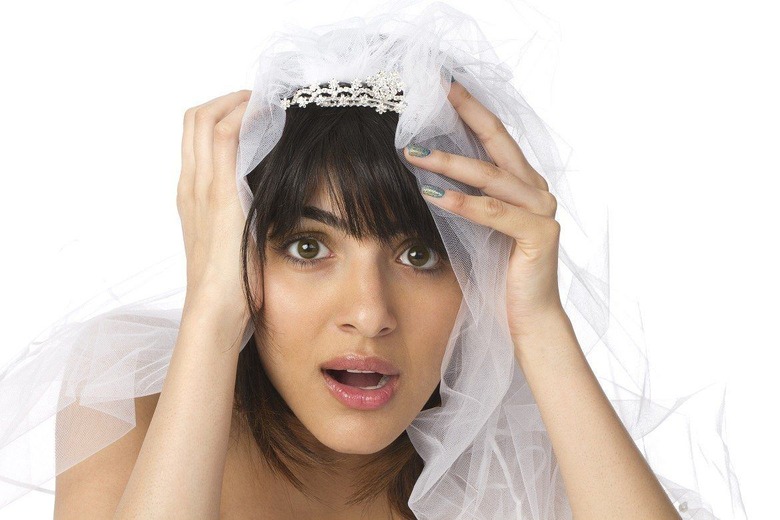 Awkward bride