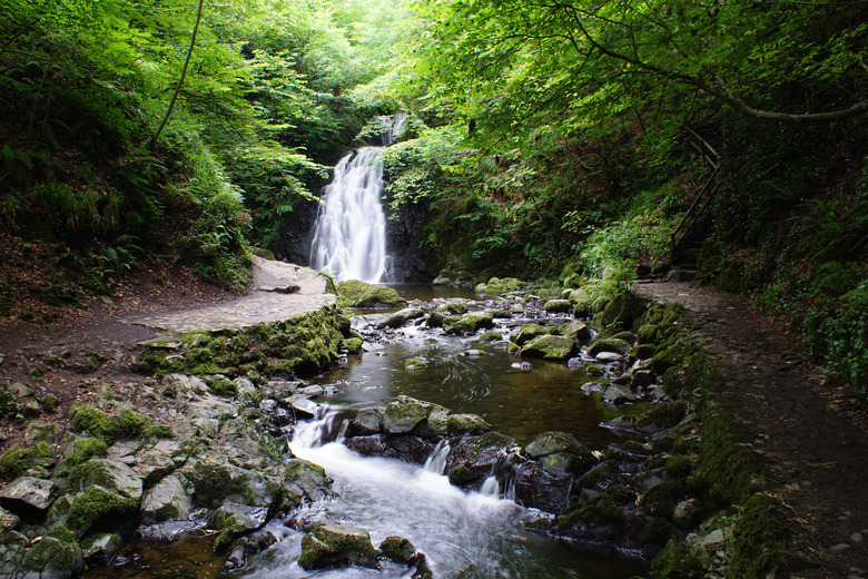 Glenoe Waterfall