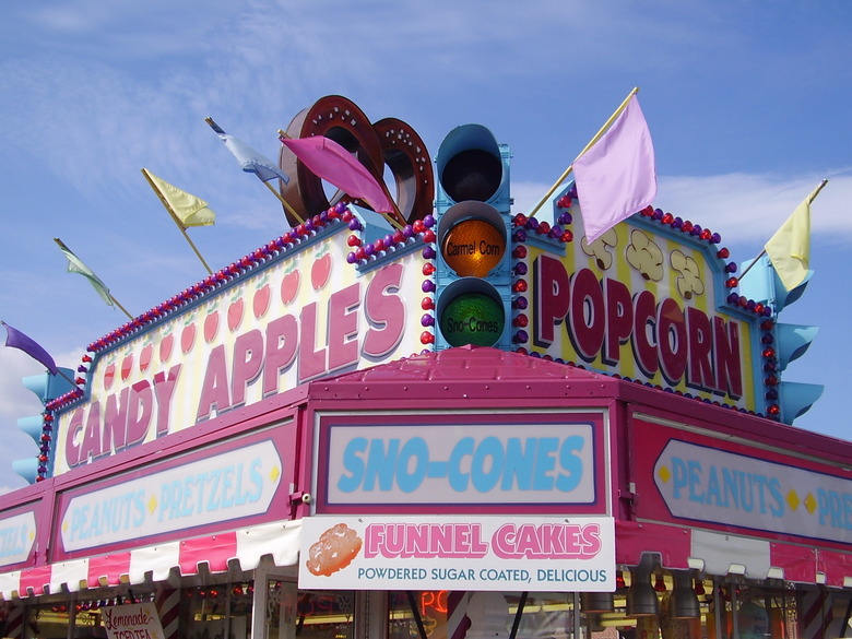 Eat carnival foods