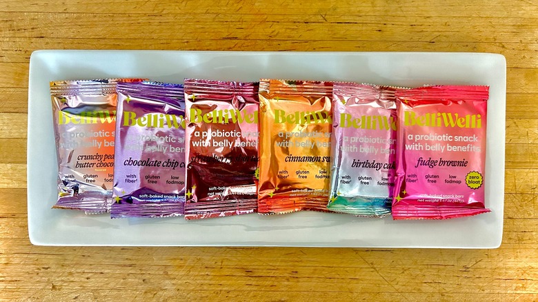 Assorted BelliWelli flavored bars