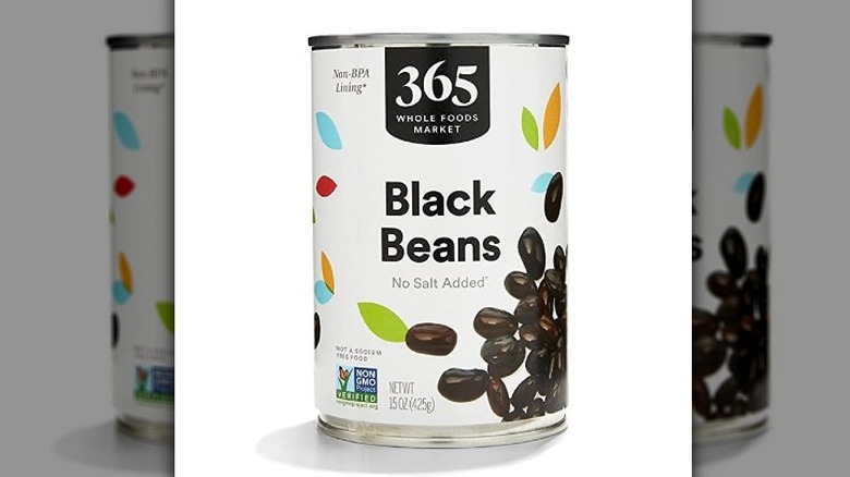 365 black beans can