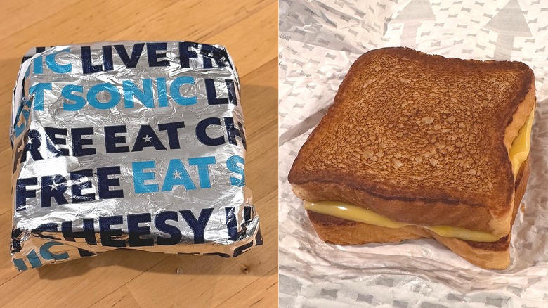 Sonic grilled cheese sandwich