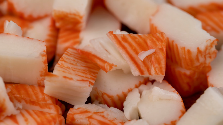 Imitation crab meat