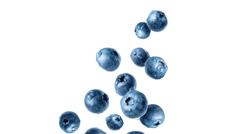 Fresh blueberries