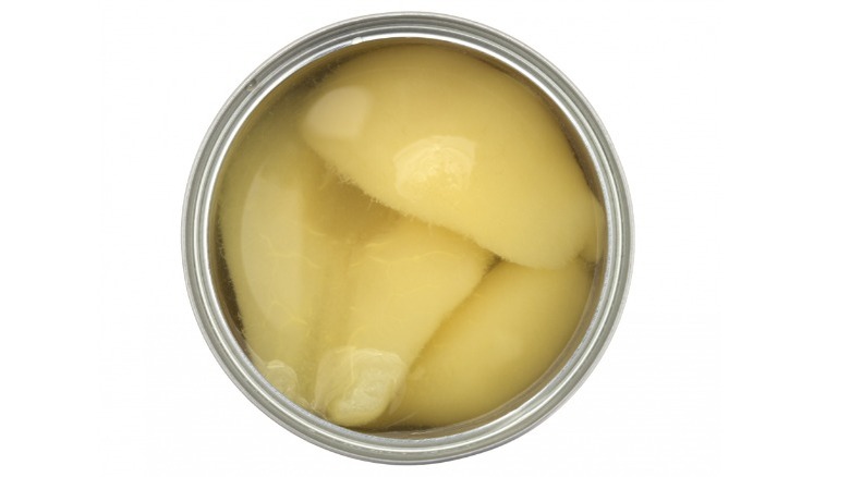 Canned pears