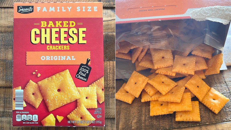 Savoritz Baked Cheese Crackers