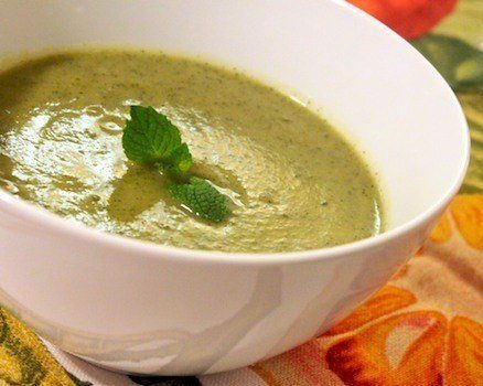 Zucchini with Curry & Mint