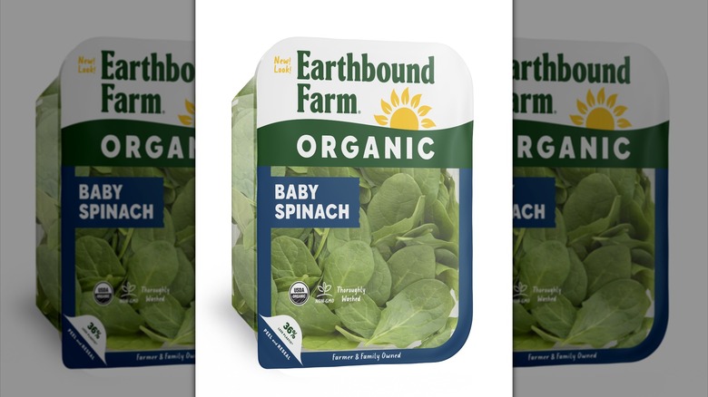 Earthbound Farm Organic Baby Spinach Box