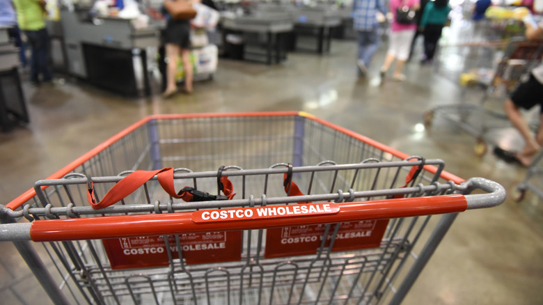 Costco Wholesale shopping cart