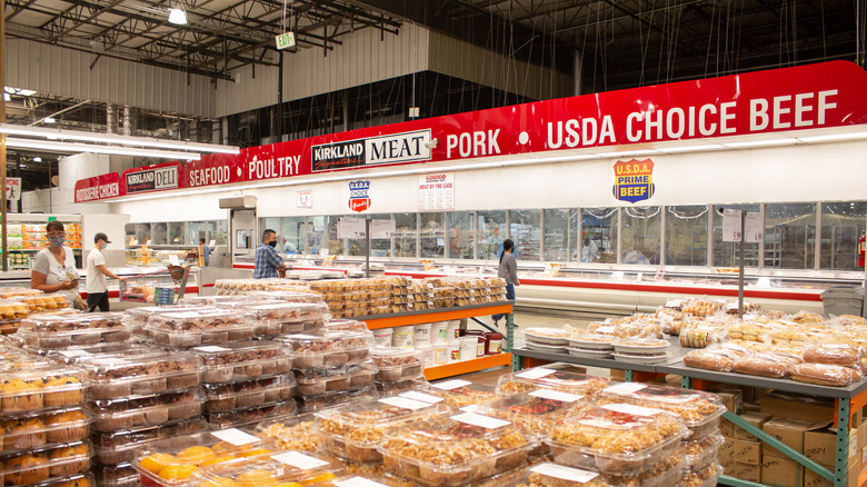 Kirkland Signature products in Costco