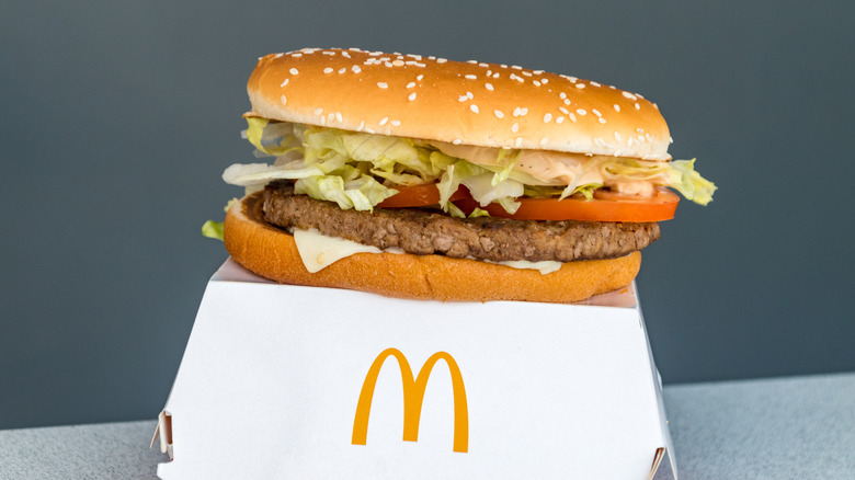 McDonald's Big N' Tasty Burger