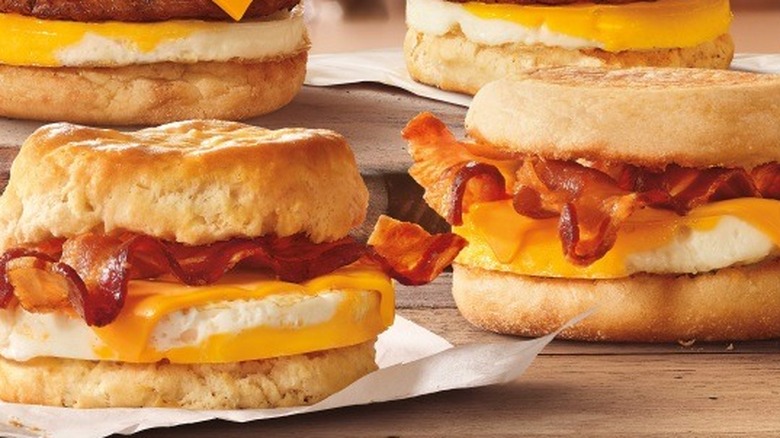 Tim Hortons breakfast sandwich collection