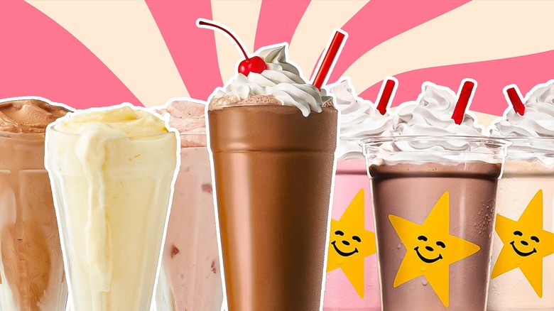 Fast food milkshakes