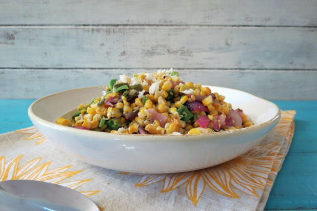 Grilled Corn and Avocado Salad