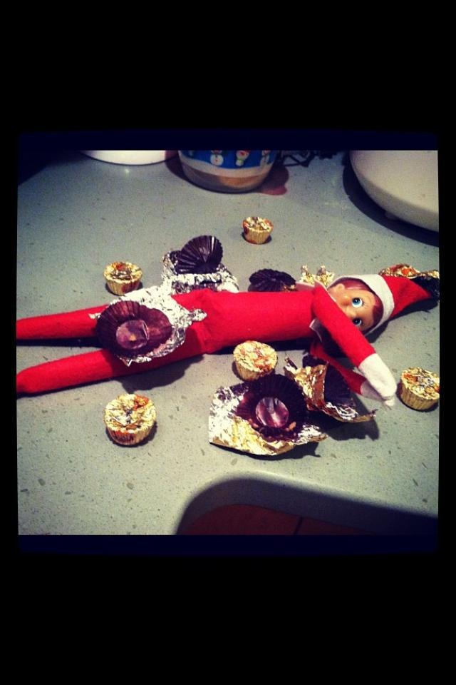 Elf on the Shelf Pranks