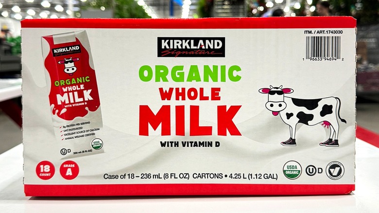 Kirkland Signature Organic Whole Milk