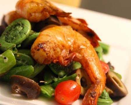 Fiddlehead Salad