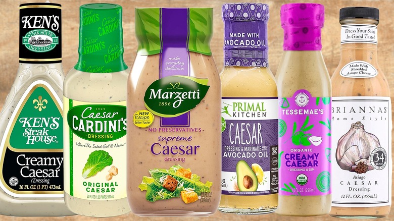 caesar dressing in bottles