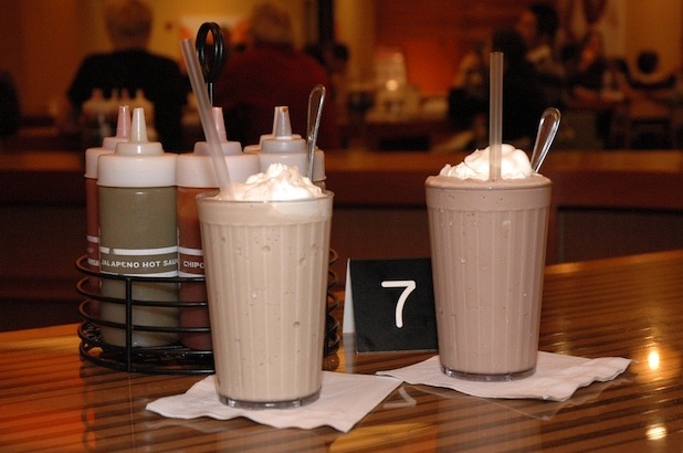 Milkshakes at Bobby's Burger Palace