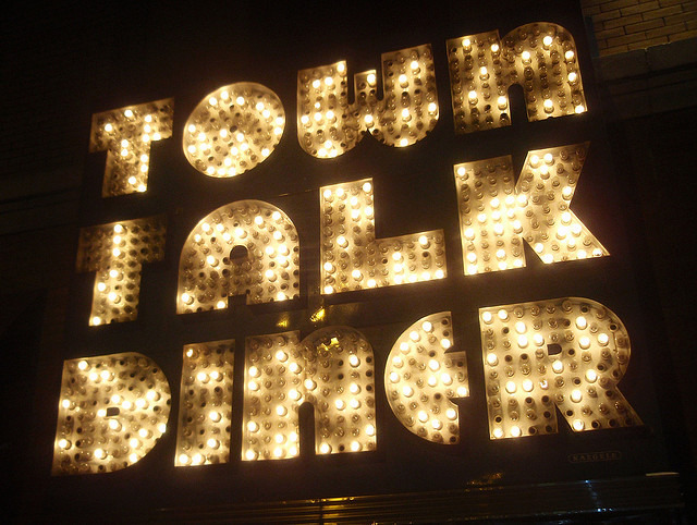 Town Talk Diner's not-to-miss sign