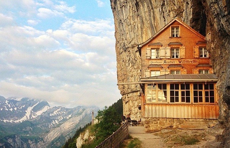 Berggasthaus Äescher-Wildkirchli, Weissbad, Switzerland
