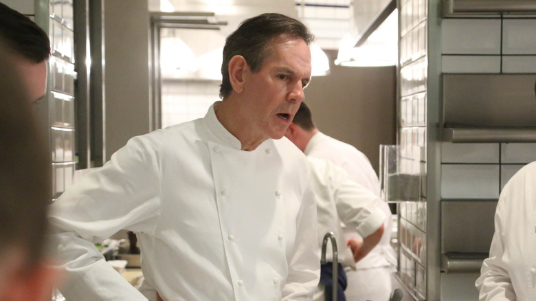Thomas Keller in the kitchen