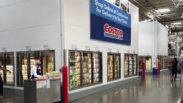 Costco frozen foods section