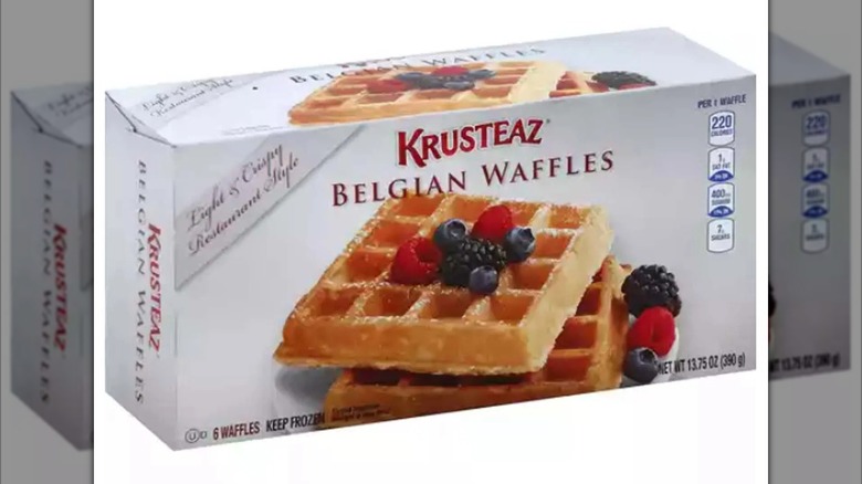 Krusteaz Belgian waffles