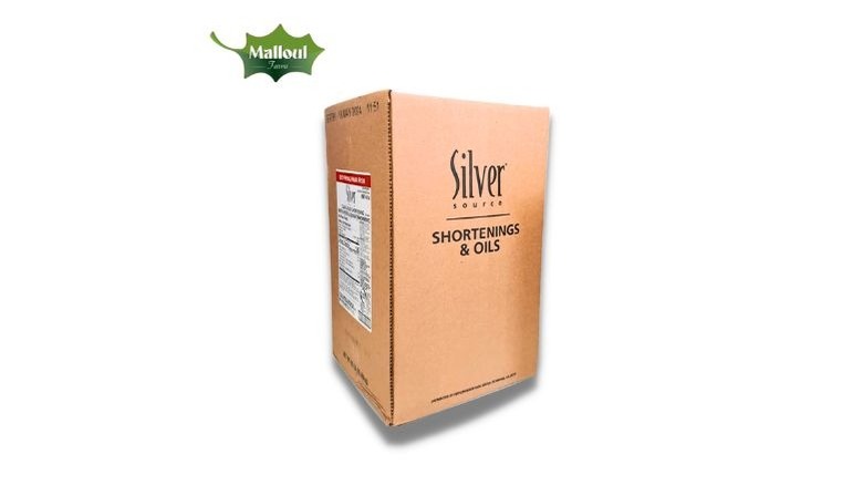 A bottle of Silver Source shortenings and oils