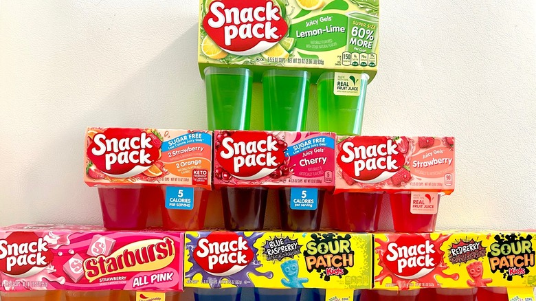 Assorted Snack Pack juicy gels