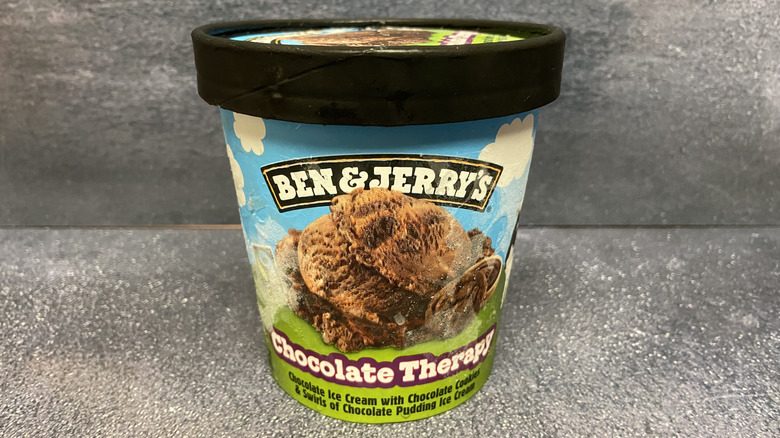 Ben and Jerry's chocolate therapy