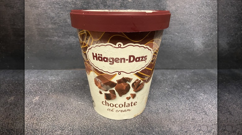 Häagen-Dazs chocolate ice cream