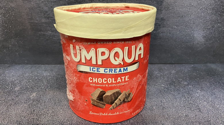 Umpqua chocolate ice cream