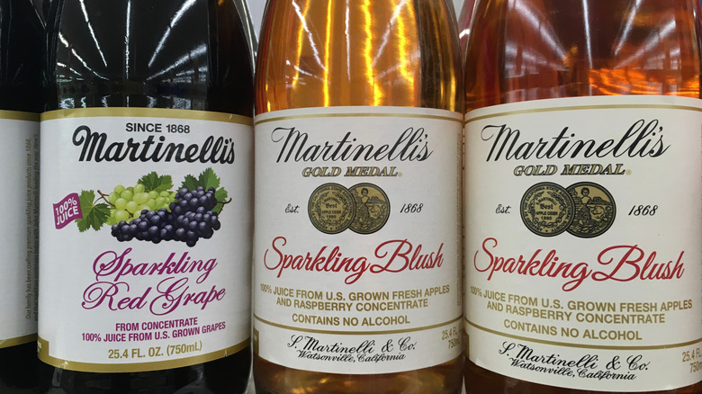 Selection of Martinelli Sparkling Ciders