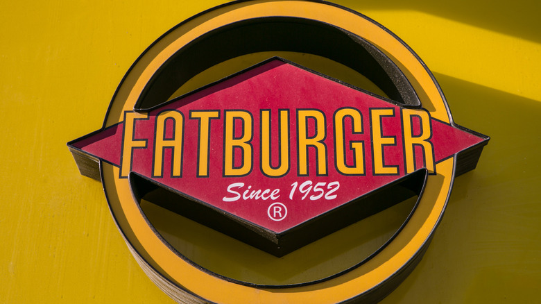 the yellow and red Fatburger logo.